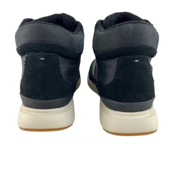 Toms Black Cascada Textile Suede Lace Up Boots - Picture 5 of 8